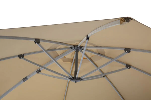 Schneider® SCHNEIDER Rhodos Rondo Ampelschirm, Sand, Rund, Ø 350 Cm 7 Schneider® SCHNEIDER Rhodos Rondo Ampelschirm, Sand, Rund, Ø 350 Cm – Bild 7