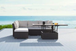 OUTFLEXX Loungemöbel-Set, Braun Marmoriert, Polyrattan, Inkl. Loungetisch, Für 5 Personen, Wasserfeste Kissenbox 14 OUTFLEXX Loungemöbel-Set, Braun Marmoriert, Polyrattan, Inkl. Loungetisch, Für 5 Personen, Wasserfeste Kissenbox -Gartenmöbel 7759 BOX D 2 CGI.jpg