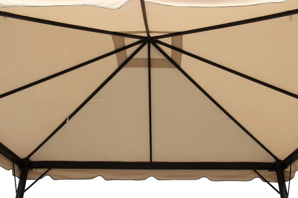 OUTFLEXX Ersatzdach Für Pavillons, Beige, Polyester, 300x300cm 7 OUTFLEXX Ersatzdach Für Pavillons, Beige, Polyester, 300x300cm – Bild 7