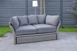 OUTFLEXX Sonneninsel, Grau, Polyrattan, Halbrund, 193 X 104 X 74 Cm, Hocker Drehbar, Dach Klappbar -Gartenmöbel 7 16110.jpg