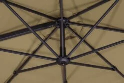 Schneider® SCHNEIDER Rhodos Eco Twist Ampelschirm, Taupe, Rund, Ø 300 Cm -Gartenmöbel 7 16621.jpg