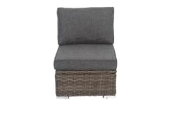 OUTFLEXX Mittelelement, Grau, Polyrattan, 63 X 78 X 65 Cm, Geeignet Für 18370-BOX-A/-D