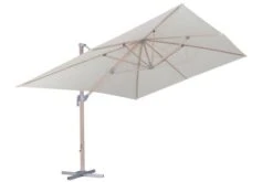 OUTFLEXX Ampelschirm, Creme, Aluminium In Holzoptik, 400x300cm, Inkl. Plattenständer -Gartenmöbel 7 18511.jpg