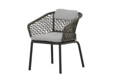 OUTFLEXX Oscar Esstischgarnitur, Anthrazit, Alu/FSC-Teak/Rope, Tisch 214x100 Cm, 8 Stühle , Tischplatte AusTeak -Gartenmöbel 7 20127.jpg