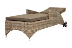 Ploß Rabida Comfort Rollliege, Champagner-meliert, Polyrattan, 198x68x44cm, Verstellbar, Hohe Sitzhöhe 26 Ploß Rabida Comfort Rollliege, Champagner-meliert, Polyrattan, 198x68x44cm, Verstellbar, Hohe Sitzhöhe -Gartenmöbel 7 20165.jpg