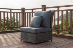 OUTFLEXX Dining Set, Grau, Polyrattan, 4tlg, 5-6 Personen, Inkl. Polster Und Kissen 26 OUTFLEXX Dining Set, Grau, Polyrattan, 4tlg, 5-6 Personen, Inkl. Polster Und Kissen -Gartenmöbel 7 20661.jpg