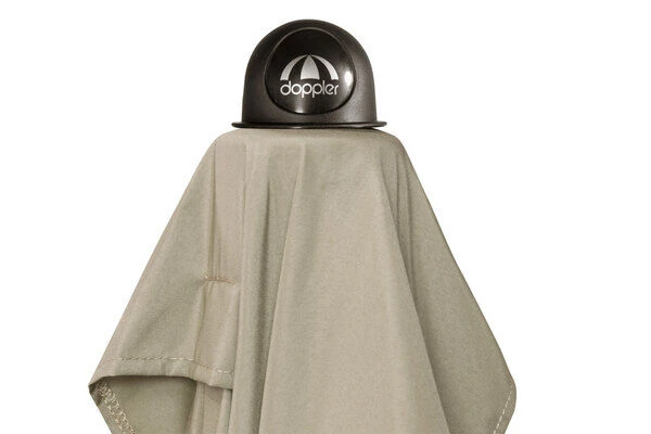 DOPPLER Active Auto Tilt Mittelstockschirm, Natur, Alu/Polyester, 200x300 Cm, Mit Kurbel 7 DOPPLER Active Auto Tilt Mittelstockschirm, Natur, Alu/Polyester, 200x300 Cm, Mit Kurbel – Bild 7