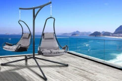 OUTFLEXX Doppelhängesessel, Anthrazit Matt/schwarz, Stahl/Textilene, 190x124x200cm, Inkl. Polster -Gartenmöbel 7 21534.jpg