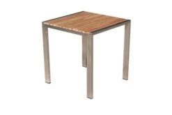 OUTFLEXX 2er-Set Rollliege, Taupe, Edelstahl/Teak, 212x71x36cm, Mit Beistelltisch 45x45cm -Gartenmöbel 8 14171.jpg