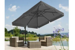 Schneider® SCHNEIDER Rhodos Ampelschirm, Anthrazit, Quadratisch, 300 X 300 Cm -Gartenmöbel 8 2652 5.jpg