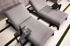 OUTFLEXX Bite Loungeliege, Flanelle, Alu/Sunbrella, 203 X 90 X 38 Cm, 4-fach Verstellbar -Gartenmöbel 9 16082.jpg