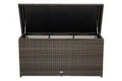 Ploß Rocking Kissenbox, Grau/braun-meliert, Polyrattan, 145x58x73 Cm, Inkl. Inlay -Gartenmöbel 9 18219.jpg
