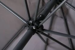 OUTFLEXX Mittelstockschirm, Hellgrau, Pulverbesch. Aluminium/Polyester PA-beschichtet, 270x150cm 20 OUTFLEXX Mittelstockschirm, Hellgrau, Pulverbesch. Aluminium/Polyester PA-beschichtet, 270x150cm -Gartenmöbel 9 18350.jpg