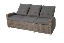 OUTFLEXX Dining 3-Sitzer Sofa, Grau, Polyrattan, 210 X 83 X 110 Cm, Mehrfach Verstellbar -Gartenmöbel 9 18913.jpg