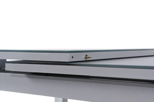 KETTLER BasicPlus Esstischgarnitur, Silber, Alu/Textilene, Tisch 180/240x100cm, 6 Stapelsessel 9 KETTLER BasicPlus Esstischgarnitur, Silber, Alu/Textilene, Tisch 180/240x100cm, 6 Stapelsessel – Bild 9