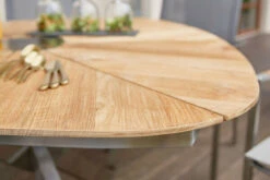 DIAMOND GARDEN Lyon Triangel Esstisch, Edelstahl/Recycled Teak, 150x 150 Cm -Gartenmöbel 9 21210.jpg