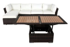 OUTFLEXX Loungemöbel-Set, Braun Marmoriert, Polyrattan, Inkl. Loungetisch, Für 5 Personen, Wasserfeste Kissenbox 23 OUTFLEXX Loungemöbel-Set, Braun Marmoriert, Polyrattan, Inkl. Loungetisch, Für 5 Personen, Wasserfeste Kissenbox -Gartenmöbel 9 7759 BOX D.jpg